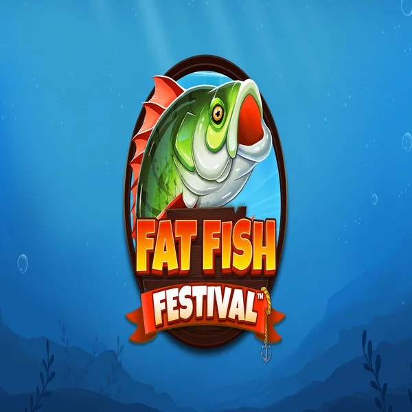 Fat Fish Festival slot logo by Wishbone Games at Possu Casino